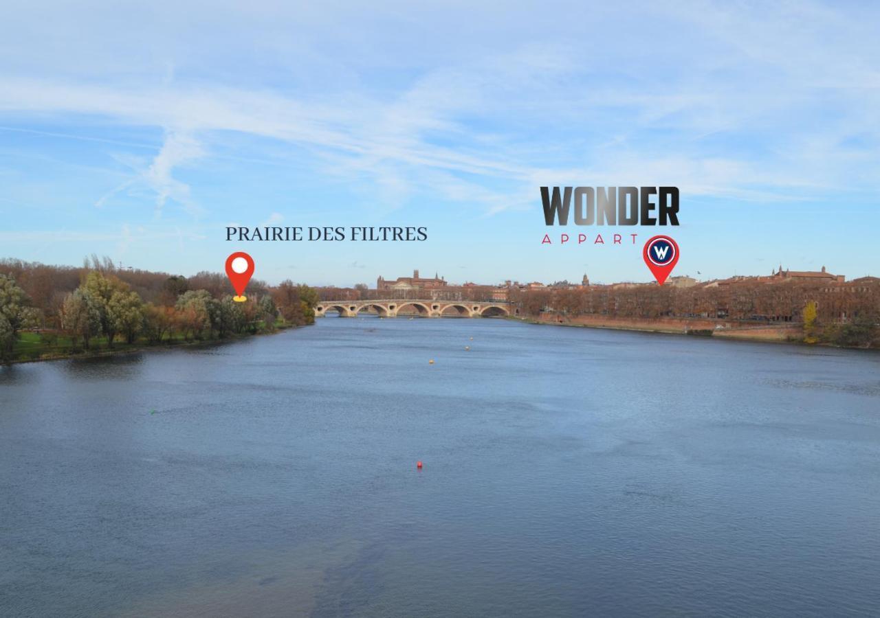 Wonder Appart' 402 - Vue Sur Garonne Toulouse Exteriér fotografie