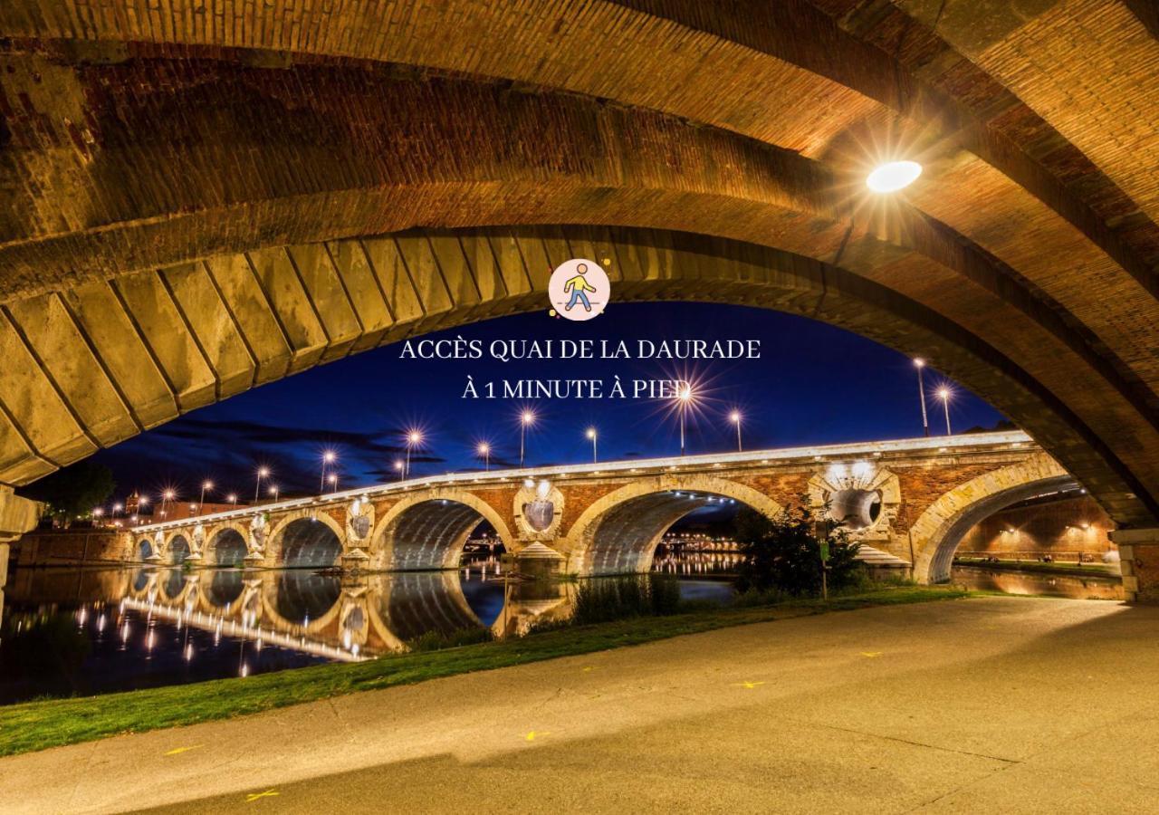 Wonder Appart' 402 - Vue Sur Garonne Toulouse Exteriér fotografie